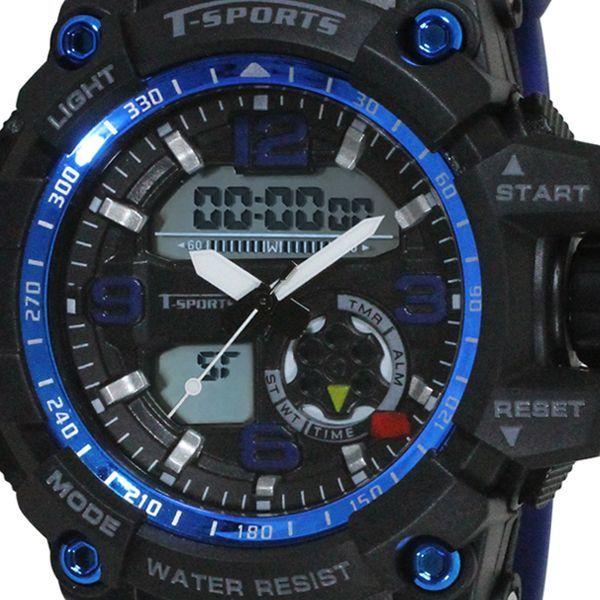 T-SPORTSティースポーツ5気圧防水アナデジウォッチ腕時計(アナログ