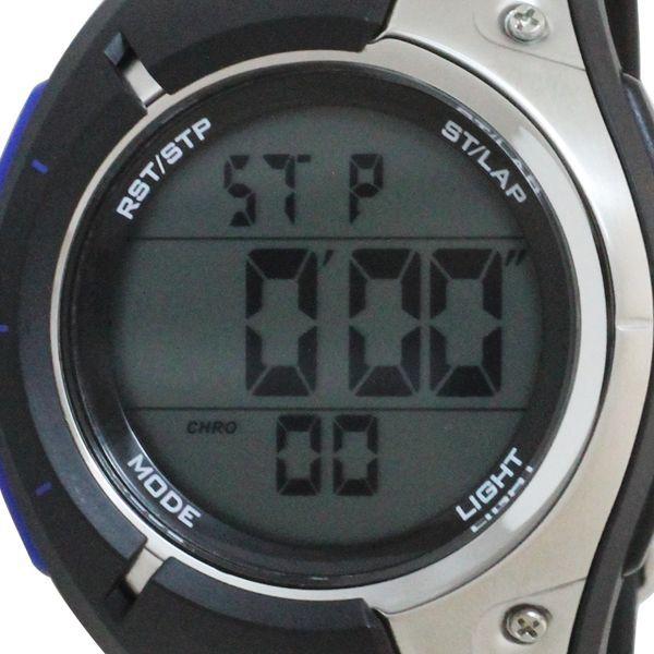 T-SPORTSティースポーツ10気圧防水デジタルウォッチ150ラップ腕時計