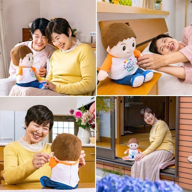 音声認識人形 スマイルけんちゃん)しゃべる ぬいぐるみ 6歳 男の子