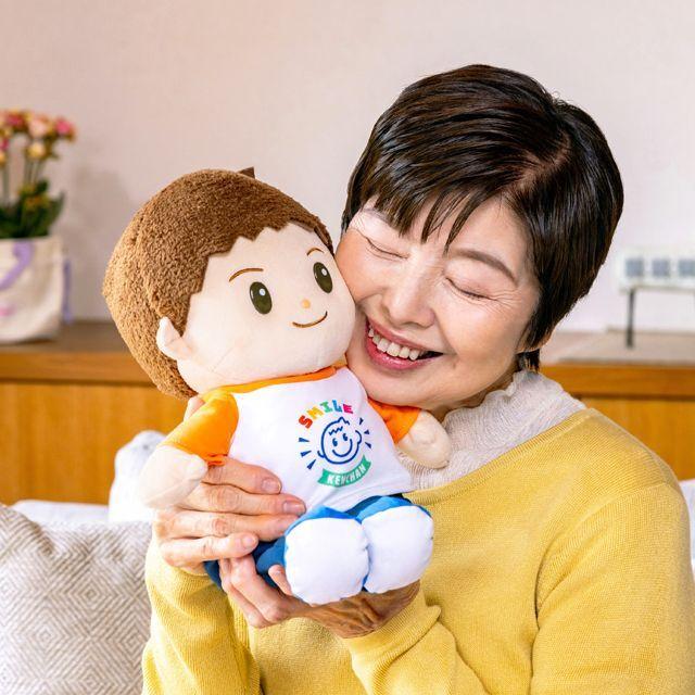 音声認識人形 スマイルけんちゃん)しゃべる ぬいぐるみ 6歳 男の子