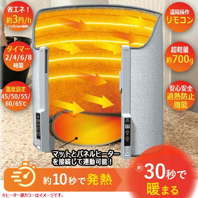 ペット用 ぽかぽかマットDX 高低両面ヒーター 暖房器具 暖マット