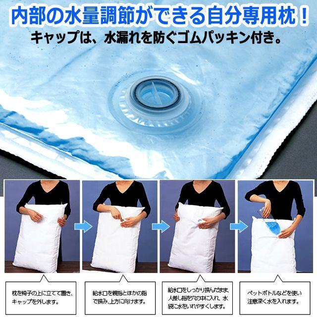 水量で快適状態枕！Mediflow[メディフロー]ウォーターベース