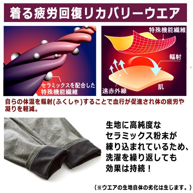 一般医療機器 着る疲労回復リカバリーケアウエア ロングパンツ 超