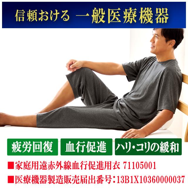 一般医療機器 着る疲労回復リカバリーケアウエア 7分丈パンツ 爆買