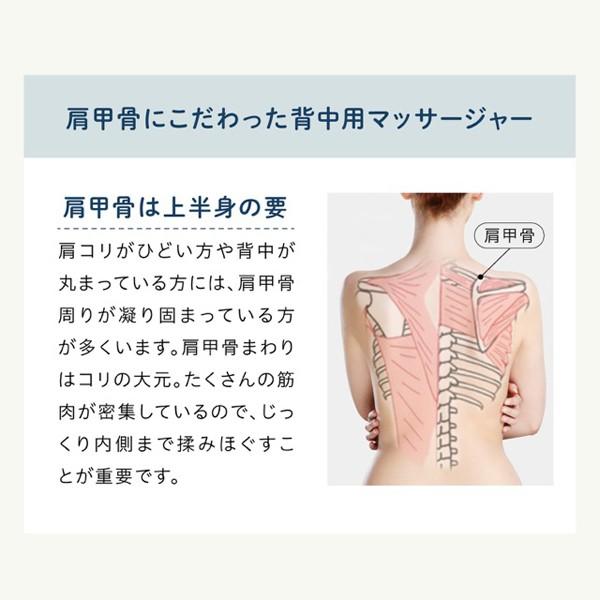 敬老の日 プレゼント プロイデアマッサージャー「NEMOMI背中用」(ZIP 癒やしアイテム ワイプ揉み玉 肩甲骨 背骨 肩こり 医療機器 血行 整体師 仕事 疲れ) プロイデアマッサージャー「NEMOMI背中用」(ZIP 日テレ 癒やしアイテム