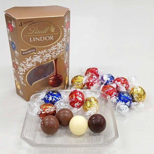 Lindt-リンツ- 一口チョコレート「リンドールアソート200g」  (バレンタイン ホワイトデー スイーツ 友チョコマイチョコ ファミチョコ 義理チョコ スイス )｜premium-pony｜05