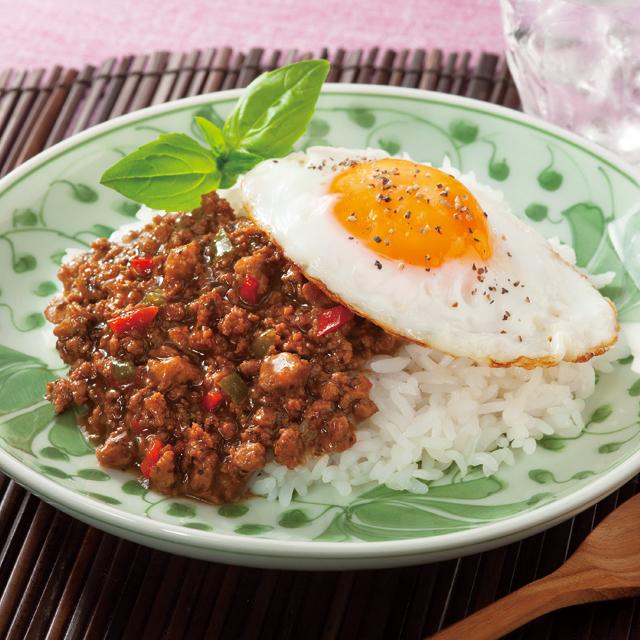 カフェ飯 ごはんにかけるだけ「ガパオ」4袋セット 爆買 レトルト