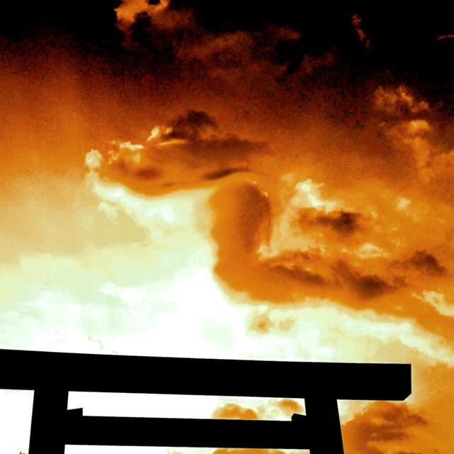 【秋元隆良氏】有名写真家❣️ 金環天龍 2012年金環日食 額装写真 幸運をもたらす奇跡の写真「黄金の時」 爆買 開運祈願 縁起の良い写真