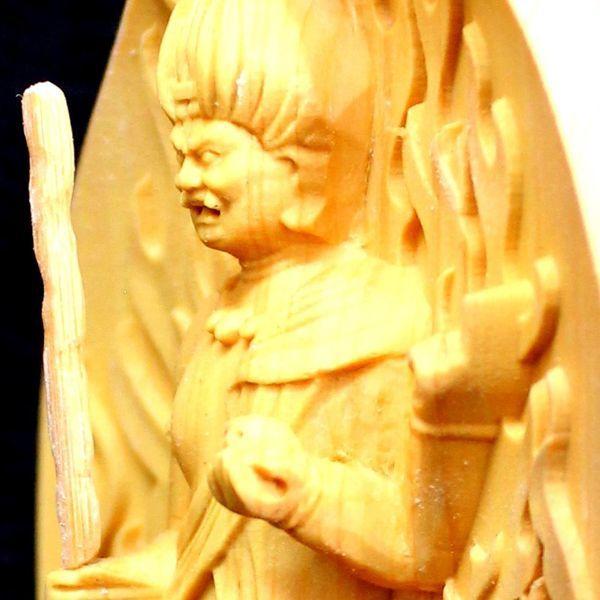 トイレの神様「木彫り烏枢沙摩明王像」(烏蒭沙摩明王像 トイレの神様「木彫り烏枢沙摩明王像」(烏蒭沙摩明王像