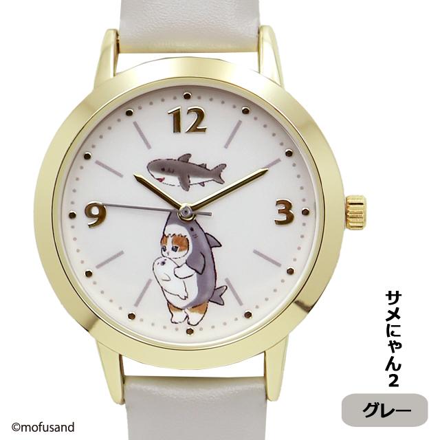 mofusandレザーウォッチ  (腕時計 レディース 女性用 合皮 MSD002 にゃんこ ねこ うさにゃん ハチにゃん サメにゃん くまにゃん)｜premium-pony｜11