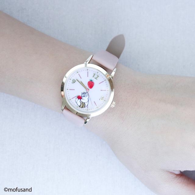 mofusandレザーウォッチ (腕時計 レディース 女性用 合皮 MSD002