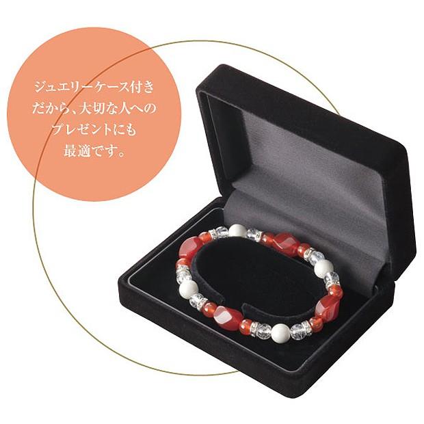 テスラヒーリング赤メノウブレス(olt) (磁気ブレスレット 管理医療器  