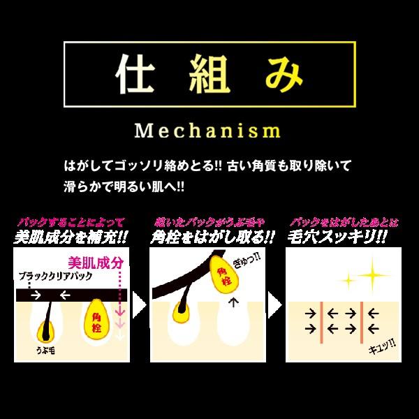 OTOKO KAKUMEIごっそり剥がすブラッククリアパック(メンズフェイス