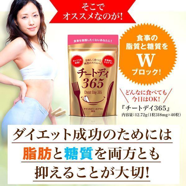 どんなに食べてもいい日が毎日！カット系ダイエットサプリメント
