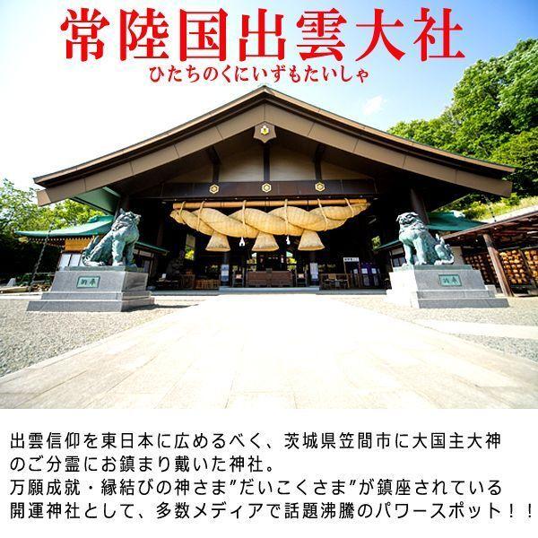 常陸国出雲大社万願御祈祷ブレスレット (邪気祓い 健康運 金財運