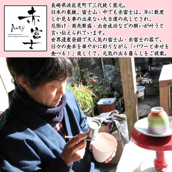 値下げ‼️有田焼　赤富士　飾り皿 赤富士白金蕨 5寸皿 | 有田焼 深川製磁｜公式オンラインストア