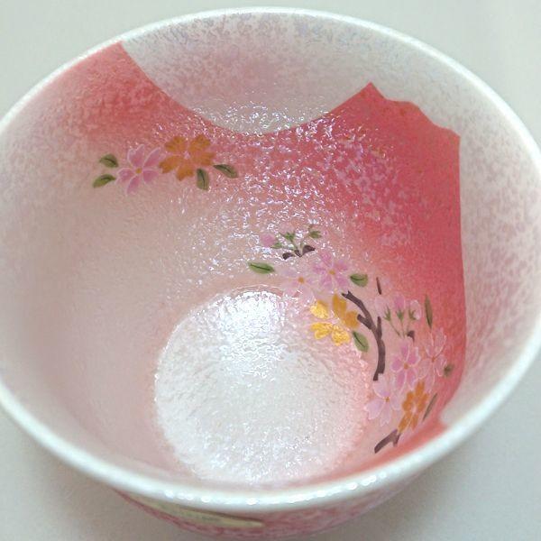有田焼窯元・開運赤富士シリーズ「煌き富士山グラス」 (食器 陶器