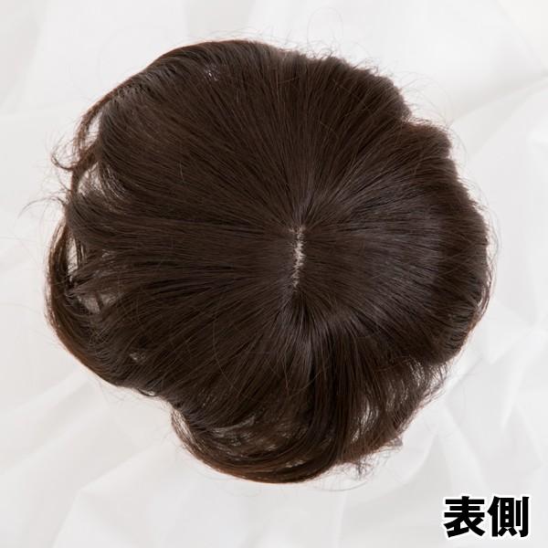 送料無料E.G.Oリアルファイバーウィッグ/メンズヘアピース「つむじ隠し