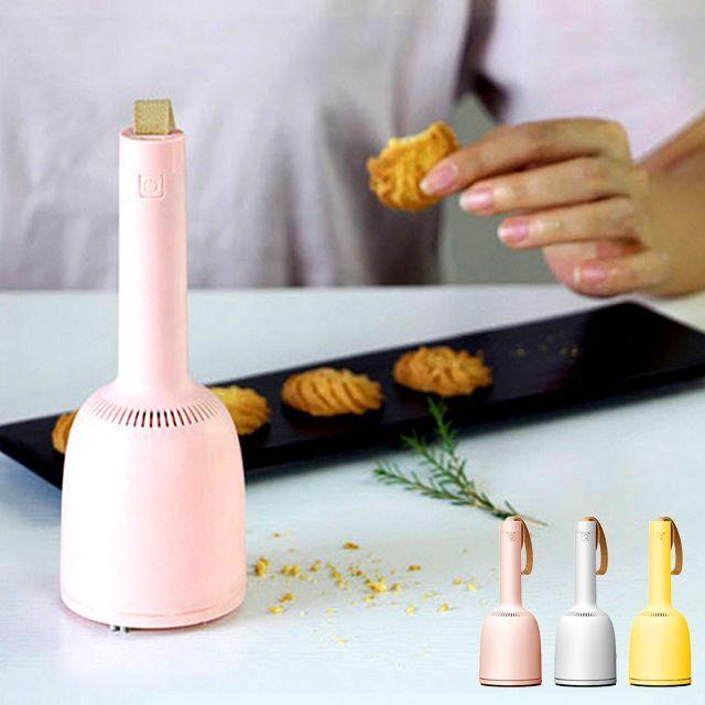 パワフル吸引ハンドベル型ハンディ掃除機＆毛玉取り器Vaccumi