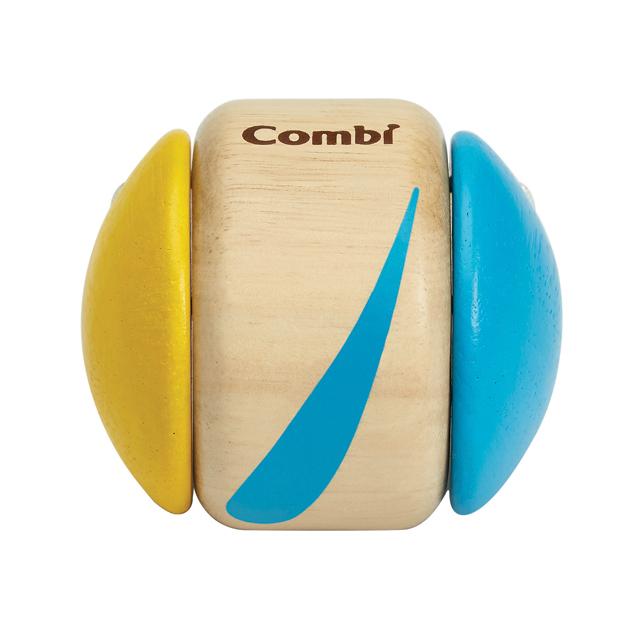 Combi木のぬくもりシリーズ「ぱくぱくカスタローラー」  (コンビ 生後６か月以上 ベビーおもちゃ　赤ちゃんおもちゃ 木のおもちゃ ベビーグッズ) |  | 02