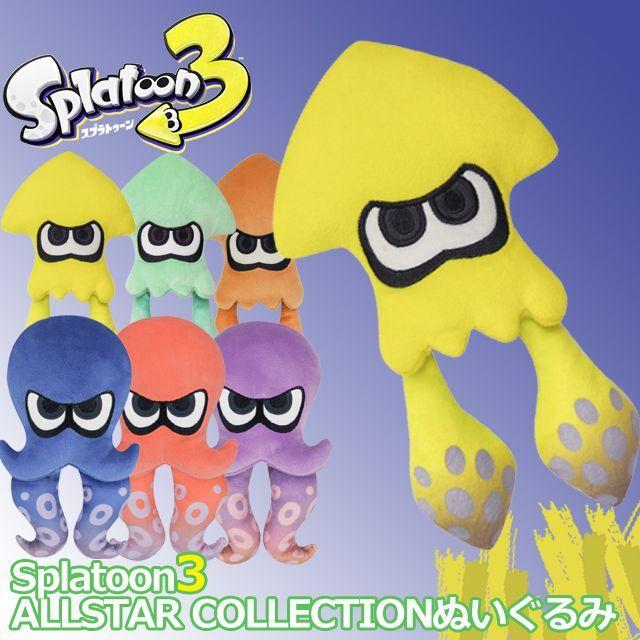 Splatoon3ミニマスコットぬいぐるみ ( 22cm スプラトゥーン3 公式