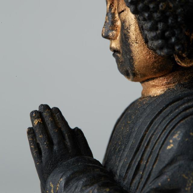ミニ仏像TanaCOCORO[掌]「五劫思惟阿弥陀」 (卓上ミニ仏像 仏像