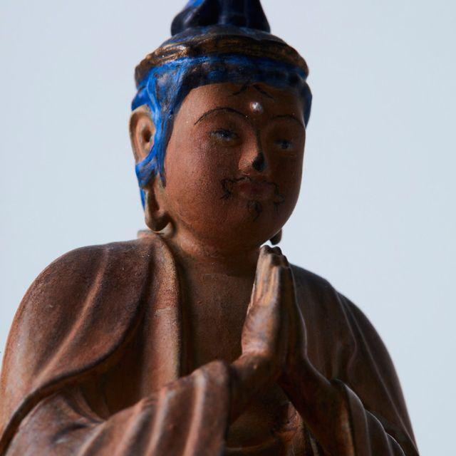 ミニ仏像TanaCOCORO[掌]「普賢菩薩騎象像」 (卓上ミニ仏像 仏像 