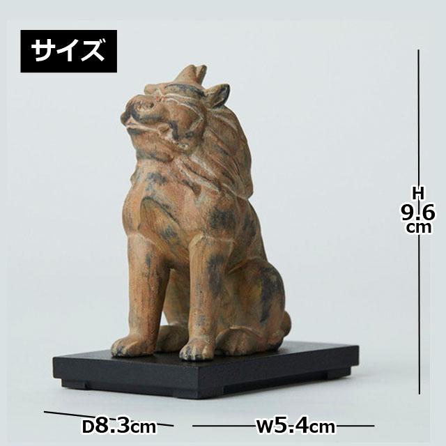 ミニ仏像TanaCOCORO[掌]WOOD「 狛犬」 (木彫 卓上ミニ仏像 仏像