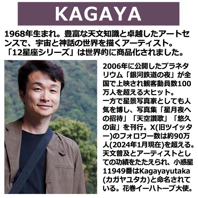 KAGAYAクリアファイル4柄セット A4サイズ 4種 星空写真 天文イラスト