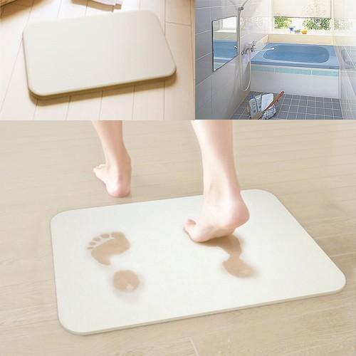 超吸水&空気浄化「珪藻土(けいそうど)バスマット・L」（TV/TBSテレビ