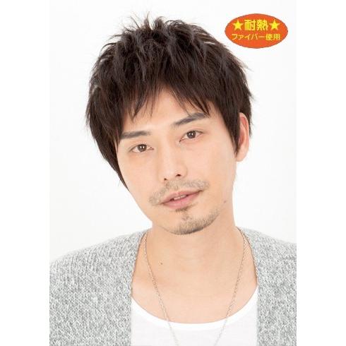 Lapin d'or Homme メンズウィッグ ストリームショート(ディープ