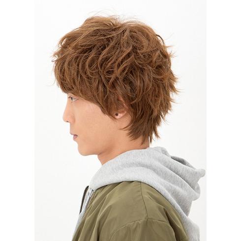 Lapin d'or Homme メンズウィッグ ラフグランジ(ミルキーブラウン