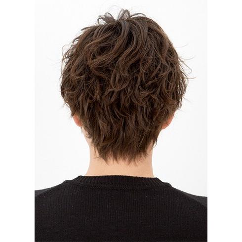 Lapin d'or Homme メンズウィッグ ラフグランジ(ローライトブラウン