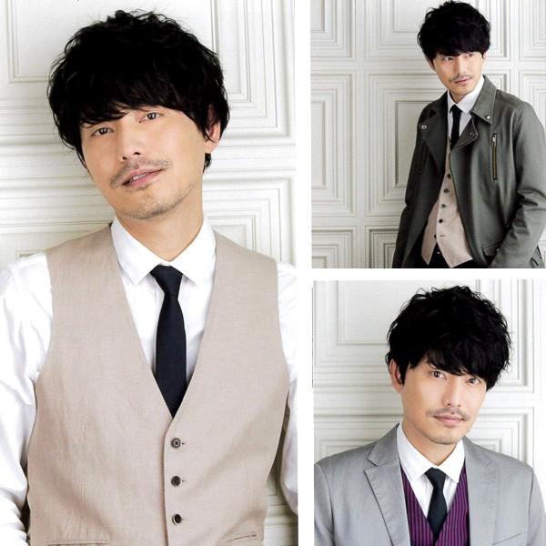 メンズウィッグ エアリーマッシュ(スタンダードブラック