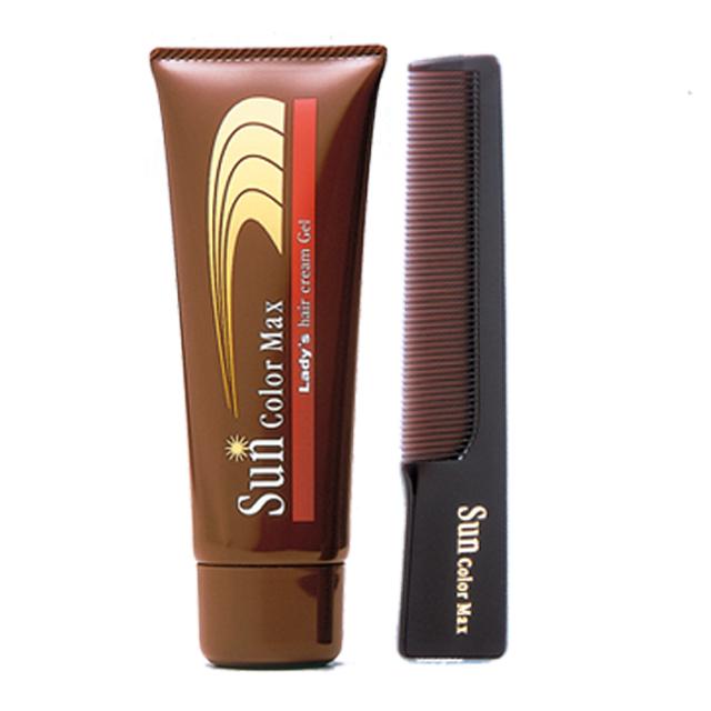 光で染まる！自然な仕上がり白髪染め！サンカラーマックス75g[3