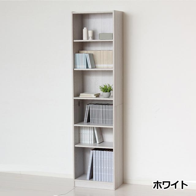ドライバー不要！らくらく組立「文庫棚W450」 (本棚 簡単組立式本棚