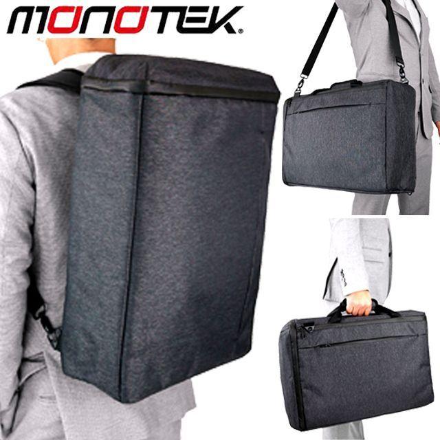 monotek[モノテック]撥水加工3WAYスクエアリュック25L (キャリーオン 