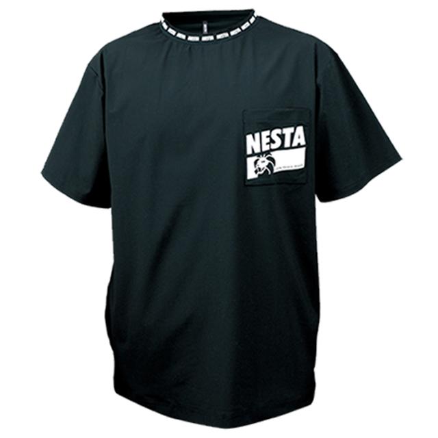 NESTA[ネスタ]ICY DEO接触冷感ストレッチTシャツ  (セットアップ ストレッチ 吸汗速乾ワークマン ダンス アスリート ストリート　強冷感加工 ひんやり)｜premium-pony｜02