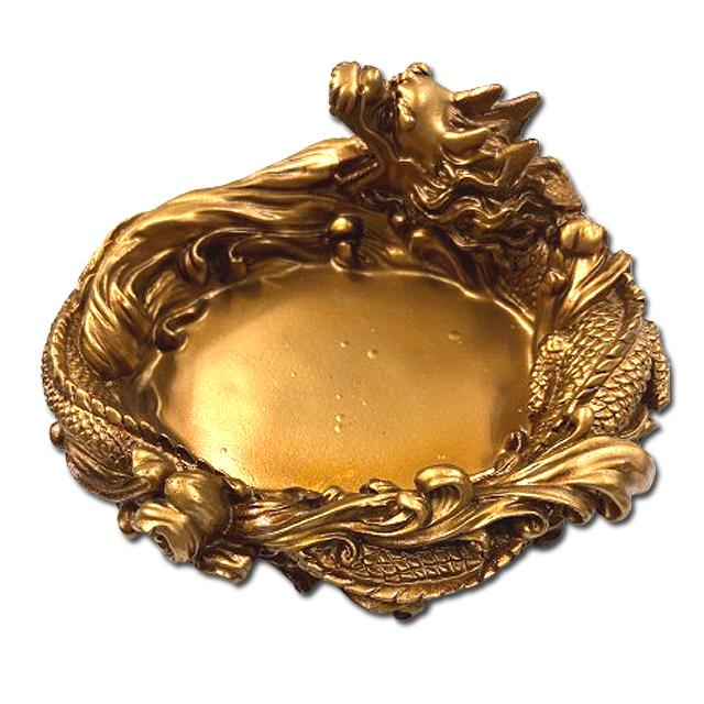 風水・開運祈願「龍浄化皿」 開運皿 龍の置物 龍開運グッズ 辰年