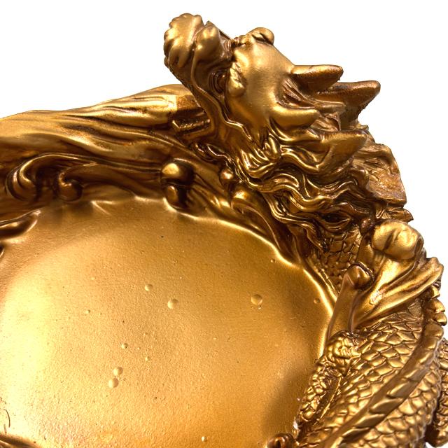 開運 龍 龍神 アンティーク 龍 飾り皿 風水・開運祈願「龍浄化皿」 開運皿 龍の置物 龍開運グッズ 辰年