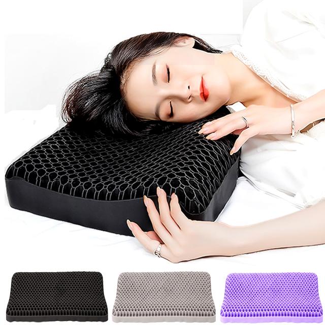 瞬時にフィットする3D立体構造！無重力のような寝心地ジェル枕 TPE 体