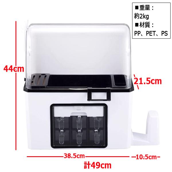 料理家もオススメ！大容量キッチンスッキリ収納ボックス (アウトドア