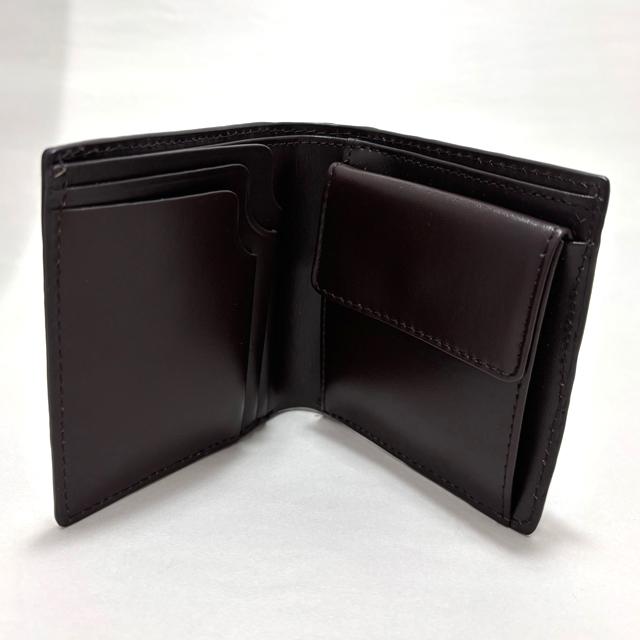オーストリッチミニマム2つ折財布 爆買 父の日 ミニ財布 二つ折り財布