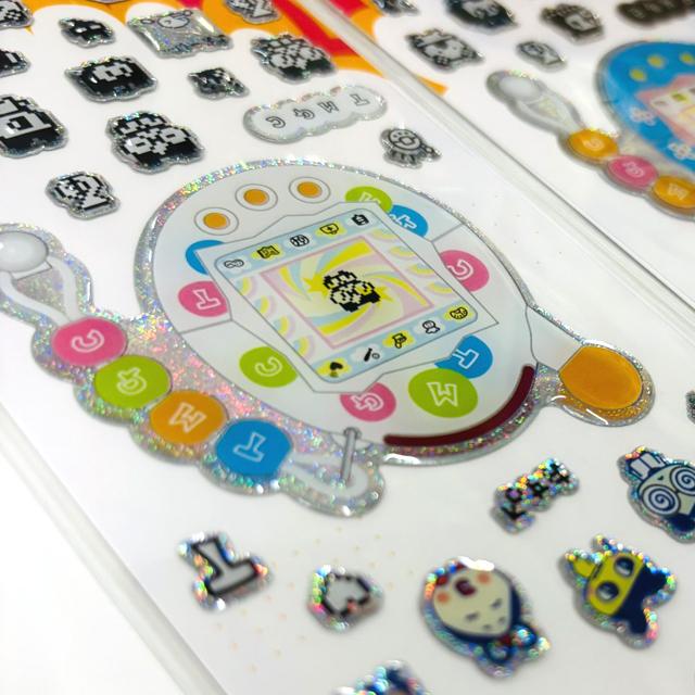 たまごっち ピコかわキャラきゅんシール8枚セットVer.2 爆買 ぷくぷく