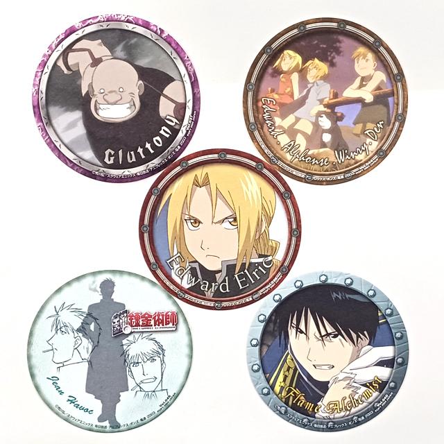 鋼の錬金術師 コースターコレクション Part2 BOX 爆買 1BOX15パック