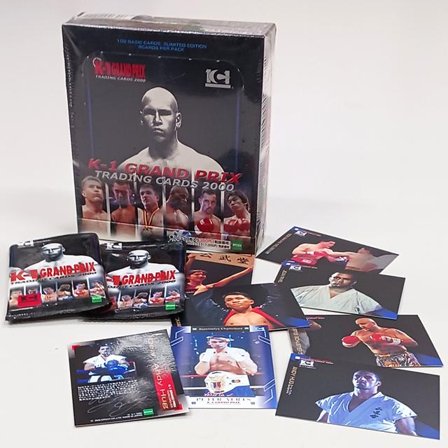 K−1 グランプリ 2000年 トレーディングカード 124枚 K-1 GRAND PRIX2000 トレーディングカード BOX 爆買 20パック入 1