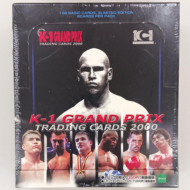 K-1 コナミ トレーディングカード 8枚セット K-1 GRAND PRIX2000 トレーディングカード BOX 爆買 20パック入 1