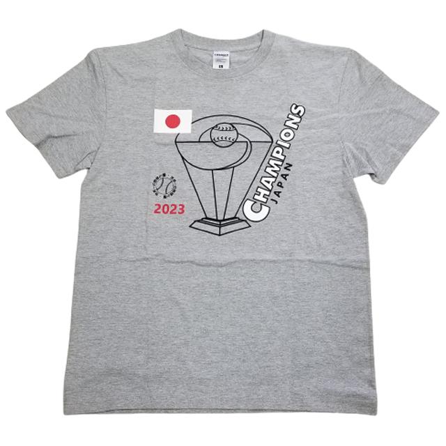 2023チャンピオンTシャツ（男女兼用 日本 侍 JAPAN 野球 優勝 ロッカー