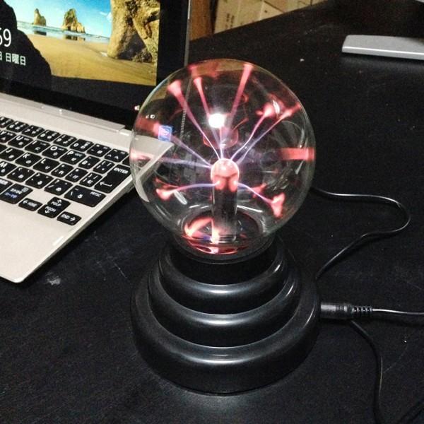 電流撃インテリア「プラズマライト」 (プラズマボール,サンダーボール 