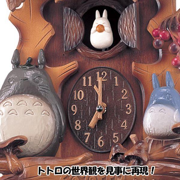 札幌【となりのトトロ 壁掛け時計】2針 トトロM806A 4MJ806MA06
